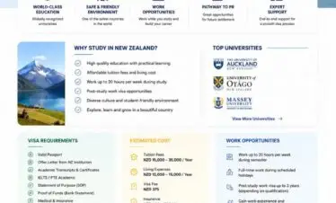New Zealand Student Visa
